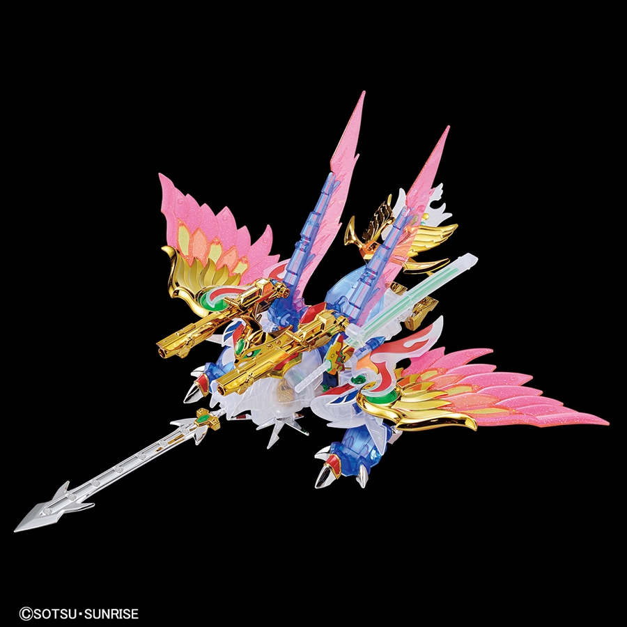 ガンダムベース限定「LEGENDBB 飛駆鳥大将軍［クリアカラー］」本日